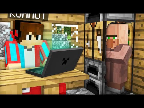 A RESIDENT SECRETLY LIVED IN MY MINECRAFT HOUSE | Minecraft Compote