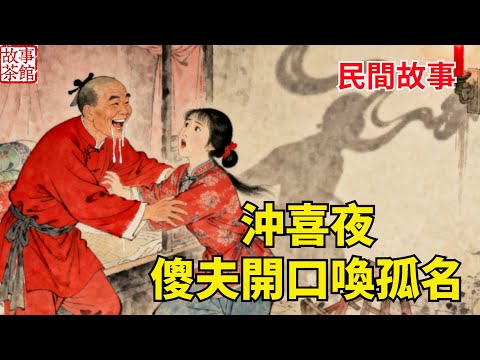 继父卖我给傻子冲喜，全村笑我活不过三日，谁知洞房夜傻夫开口说话，竟是微服私访的当朝太子 #民間故事#情感 #睡前故事#人生感悟