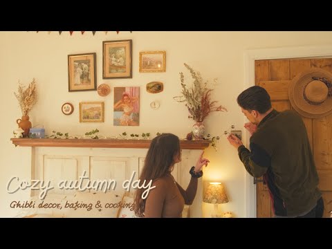 Ghibli-Inspired Decor | Cozy Baking, Crispy Tofu & Slow Living Moments