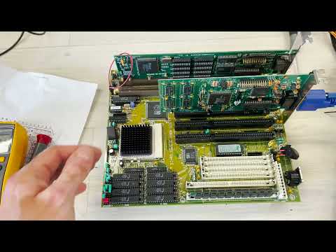 PCChips M921 486 motherboard repair