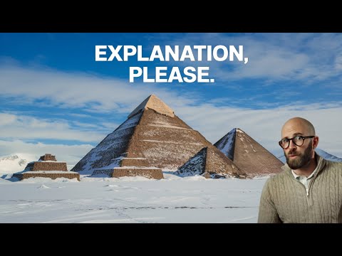 Pyramids In Antarctica?