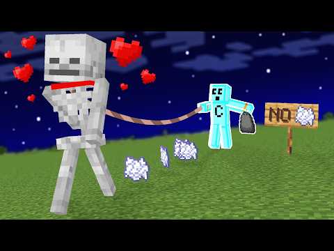 Minecraft but I can Tame Anything