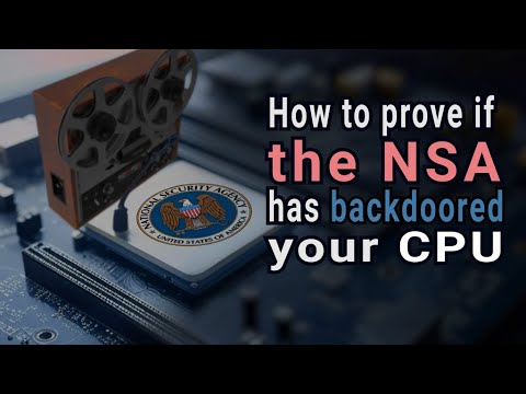 How to prove (with C code) if the NSA has backdoored your CPU