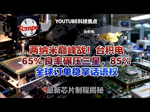 台積電 65% 良率 vs 三星 45%！兩奈米決戰，台積電贏麻了