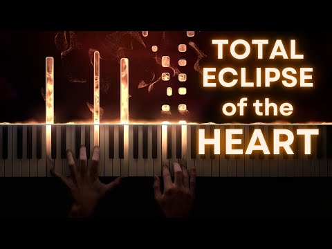 Bonnie Tyler – Total Eclipse of the Heart – Piano Cover + Sheet Music