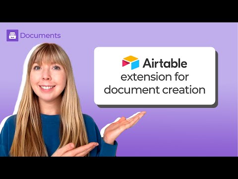 Airtable Document Automation: Generate, Attach & Automate PDF from Airtable