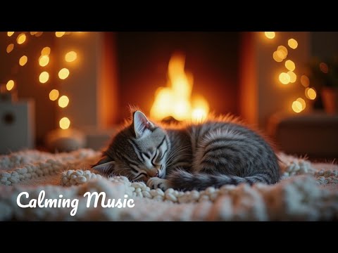 Calming Music for Cats | Deep Sleep & Anxiety Relief ~ Relaxing Cat Music for Kittens