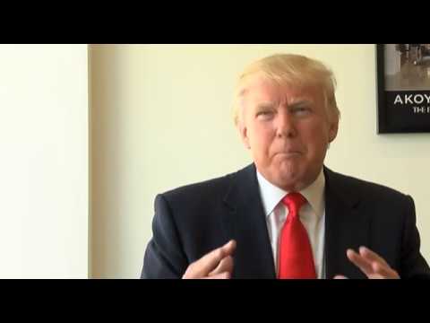 Donald Trump - FULL BBC TV interview on next President, Obama, deals, golf with Mark Lobel, May 2014
