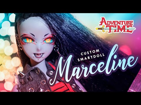 Marceline the Vampire Queen • She took 4 months to make... • Adventure Time Custom Smart Doll OOAK