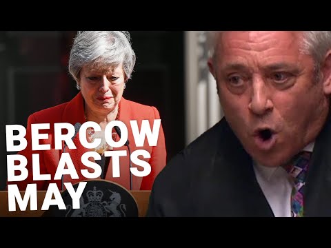 John Bercow scolds Theresa May over 'Brexit Failure'