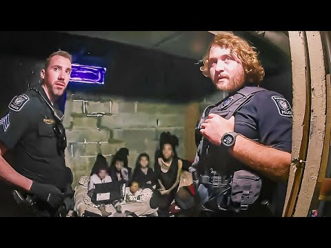 Cops Open Basement Door, Find 5 Starving Kids in the Dark