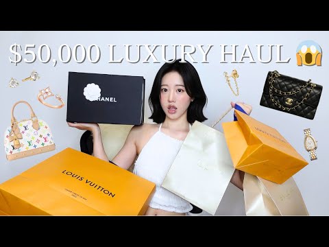 *INSANE* $50,000 LUXURY BIRTHDAY GIFTS UNBOXING!!!