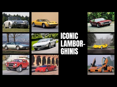 Nine Iconic Lamborghini Vehicles That You Will Lust After