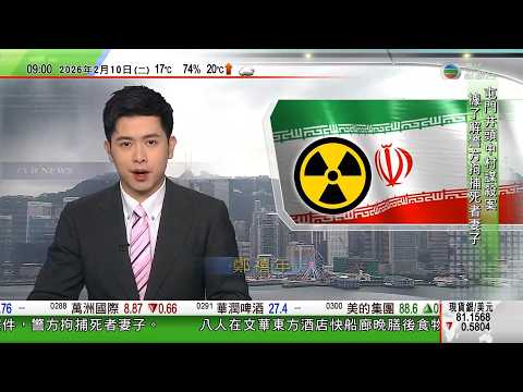 0900 無綫早晨新聞｜美國呼籲掛美國旗商船盡可能遠離伊朗領海｜伊朗指稀釋濃縮鈾作為交換解除制裁｜黎智英案｜鄧炳強：將盡快充公黎及蘋果日報資產｜魯比奧質疑判決不公｜蘇格蘭工黨黨魁要求施紀賢辭職｜TVB