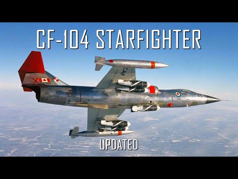 Lightning fast interceptor turned nuclear strike bomber: the Canadair CF-104 Starfighter