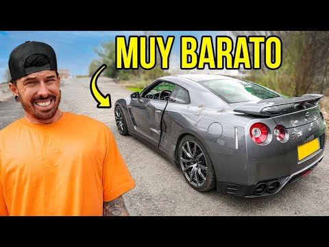 COMPRÉ UN NISSAN GTR DESCONSTRUIDO Y LO RECONSTRUÍ EN 24 HORAS