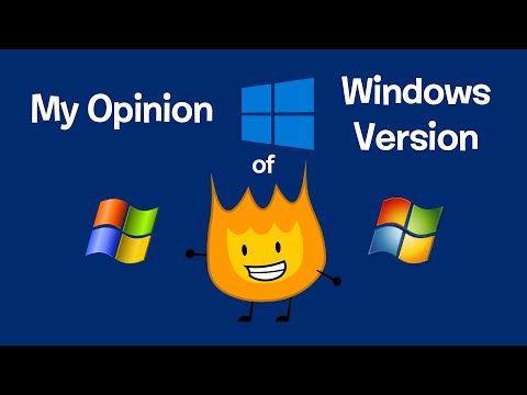 My Opinion of Windows Version