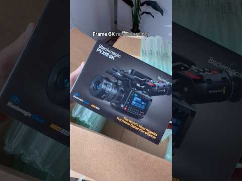 😮 Blackmagic Pyxis 6K Full Frame Raw Recording Camera Is Here!