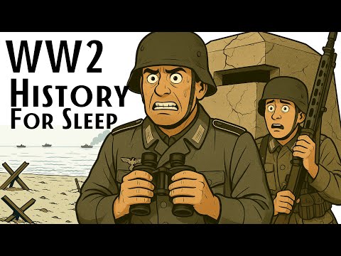 What It Was Like on the German Side on D‑Day | WW2 History for Sleep