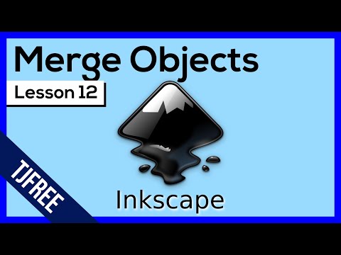 Inkscape Lesson 12 - Difference, Union, Intersection, Combine...
