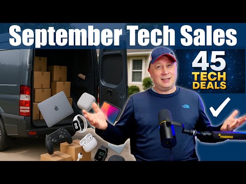 45 Tech Deals From Amazon - Apple, Sony, Samsung, DJI, Anker, Beats, and More - September 2025