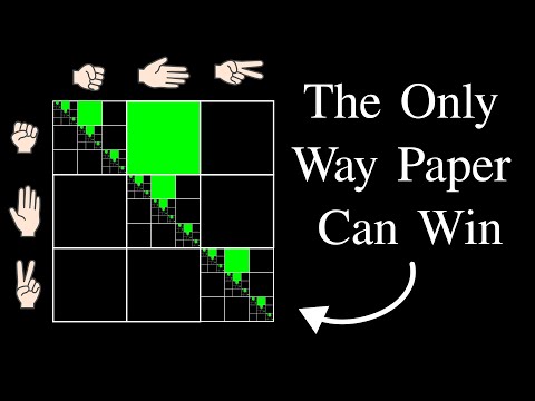 There are Exactly 1½ Games of Rock Paper Scissors