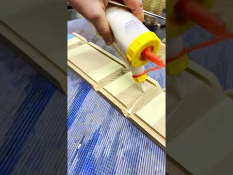 Making a tea box from wood scraps #shorts #woodworking #diy