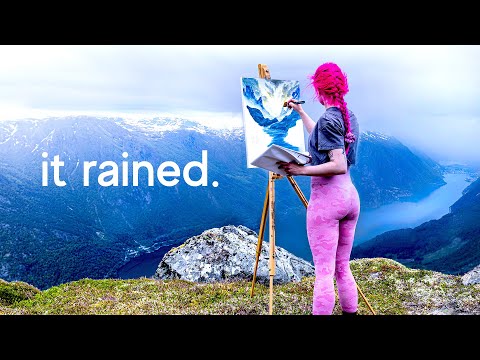 I went on a real life painting adventure... this is the result