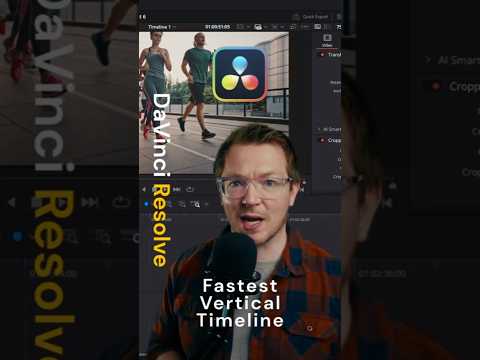 Did you miss this 'obvious now you know' little button above the Preview in DaVinci Resolve 20?!
