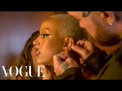 Doja Cat Gets Ready for the Balenciaga Show | Vogue