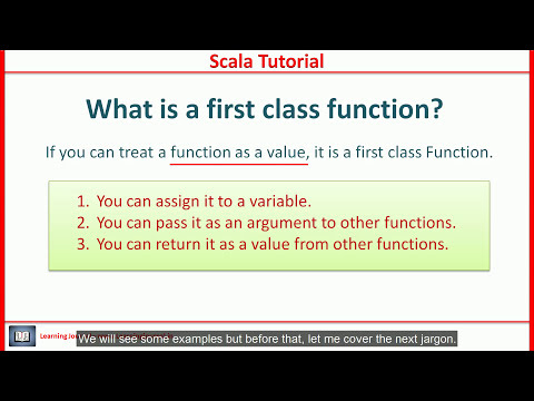 Scala Tutorial - Elements of Functional Programming - Part-1