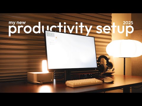 my perfect productive desk setup (2025)