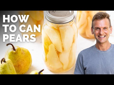 How to Can Pears