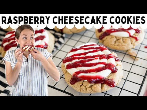 Crumbl Raspberry Cheesecake Cookie Recipe