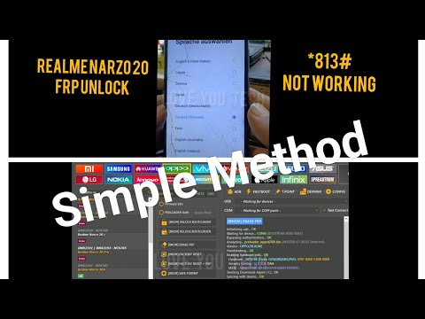 Realme narzo 20 FRP unlock in Unlock Tool | Realme narzo 20 Frp bypass simple step 2025