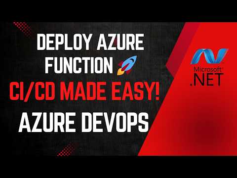 CI/CD for Azure Functions: Deploy .NET Core 9 Function App via Azure DevOps