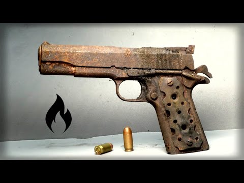 House fire, Gun restoration | 1985 Colt M1911 Government (it still works) #restoration