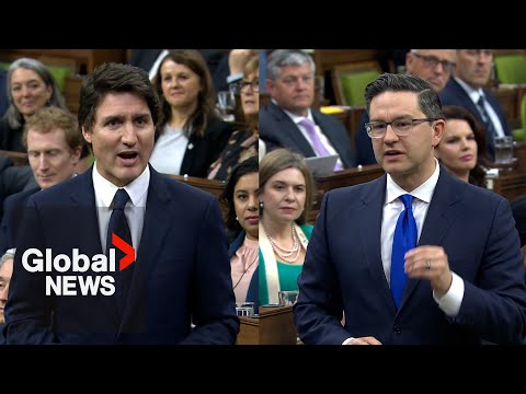 Poilievre compares Trudeau to “shady contractor” as leaders spar over housing affordability