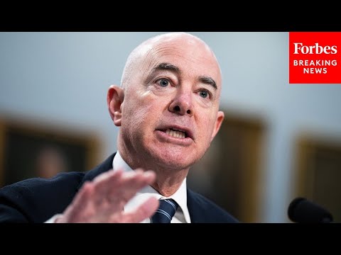 JUST IN: DHS Sec. Alejandro Mayorkas Faces House Appropriations Republicans After Being Impeached
