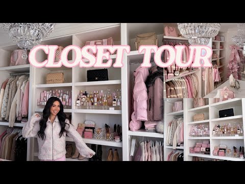 My Full Closet & Beauty Room Tour🎀✨How I Organize Everything!🎀