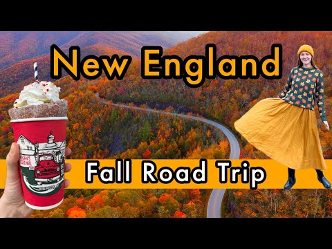 New England Road Trip - Fall Foliage, Stowe, Kancamagus Highway and more!
