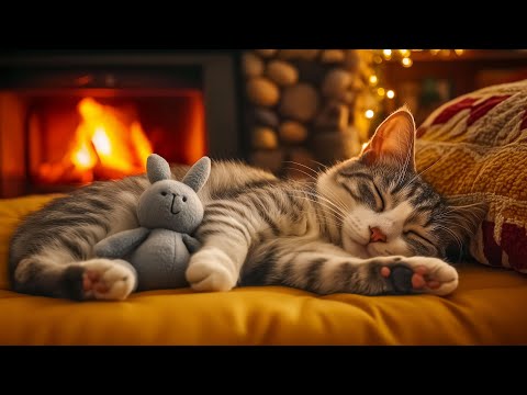 12 Hours Of Cat Healing Music 🐈🐾 Cat Calming Music | Stress Free Sleep & Healing 🎶Cat Sleep Music