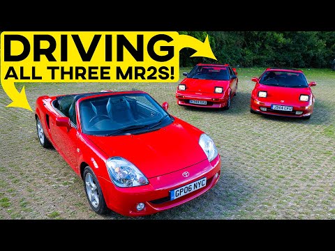 We Drove ALL THREE Toyota MR2s - Which One Is The Best?