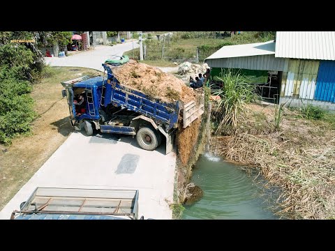 Successful start of a new project completed in just one day with the Mini Dozer Komastu D20p