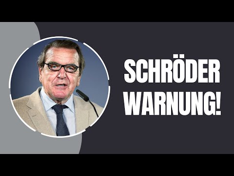 Schröders Warnung schockiert – Das Netz explodiert!