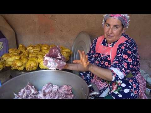 كسكس المناسبات بالتفاية بكل تفاصيله