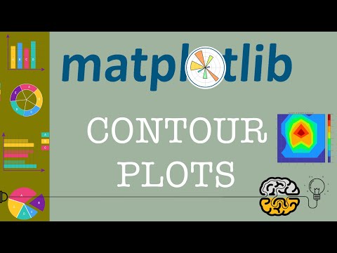 Matplotlib Tutorial  - Part 13: Contour Plots
