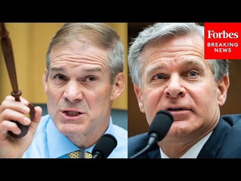 Jim Jordan Asks FBI's Wray Point Blank About Investigation Into Cocaine In White House