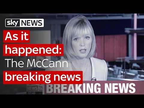 Madeleine McCann: The original breaking news