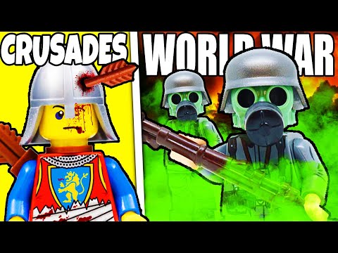 1,000 LEGO Minifigures vs BIGGEST BATTLES in History....